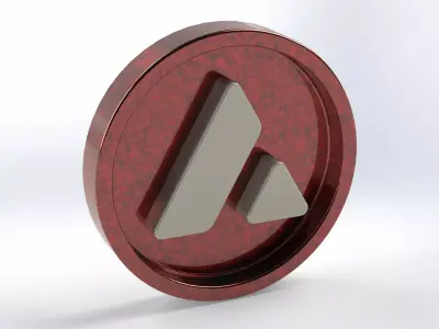 AVAX 3D Part STL and IGES 3D print model 3D print model