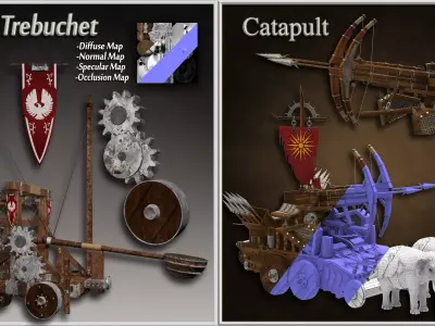 War vehicles 3D Model Pack