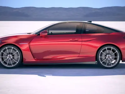 High End Luxury Sports Car  Jaguar F Type Edition 3D model