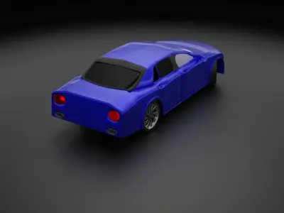 Bentley flying spur 3D model