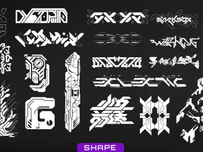150 SCI-FI DECAL VOL01 Texture