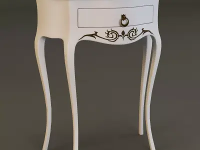 tonin casa 3802 nightstand 3D model