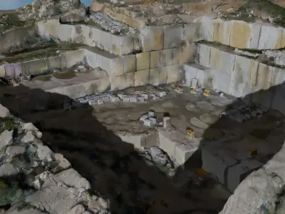 Marble Grove 1 Sardinia 3D model