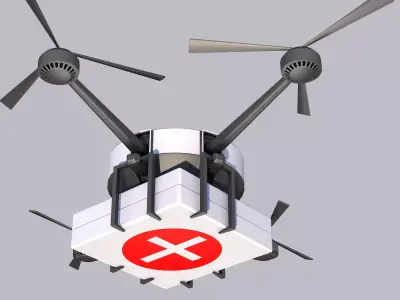 Medical Drone 3D model