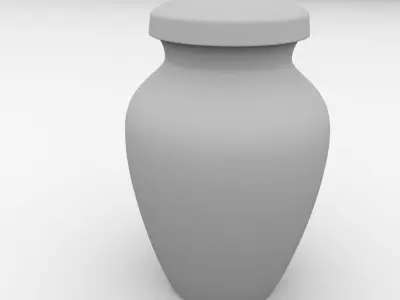 Cremation Urn 3D model