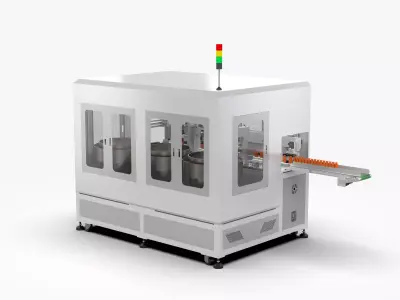 Automatic Perfume Bottle Cap Assembly Machine 3D model