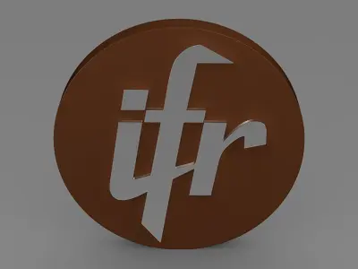 IFR Automotive logo 3D model