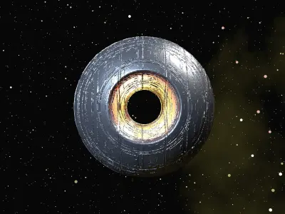Sci-fi planet 3D model buy