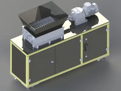 Crusher Machine 3D model