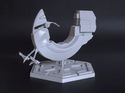 Sith Speeder - Star Wars - 3D Print Ready 3D print model