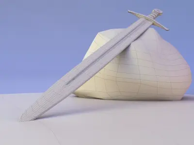 Viking Sword 3D model purchase