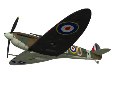 Supermarine Spitfire Mk-Ib 3D model
