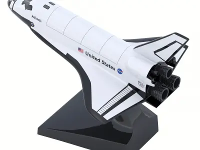 Nasa Plane Space Shuttle 3D model