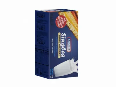  Deli Cheese Pack Generic Low Poly Low-poly 3D model