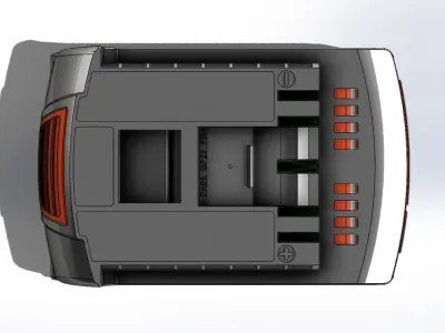 Bateria Bosch GSB 180 LI Battery 3D model