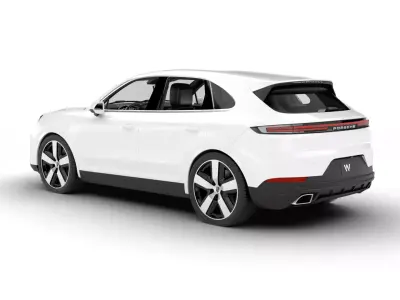 Porsche Cayenne E-Hybrid 2025 3d model 3D model