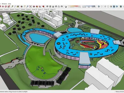 Sketchup Kindergarten 118 3D model