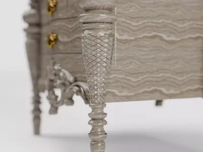 Bathroom Vanity With Mirror  3D model