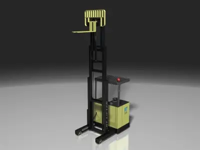 Reach Truck 3D model