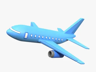 Plane 3D model