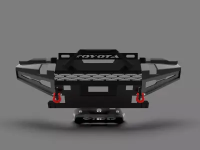 Toyota 4Runner Front Bumper Proline 3D model