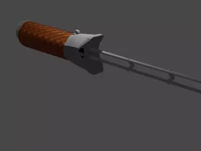 Hiccups Dragon Sword - Infoerno Low-poly 3D model