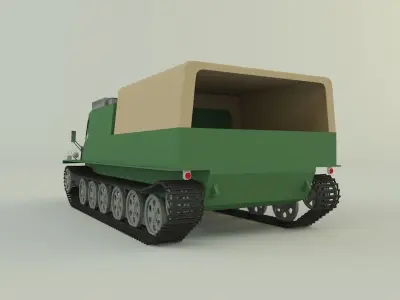 terrain vehicle 3D model