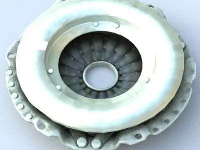 Clutch Basket Luk Low Poly Low-poly 3D model