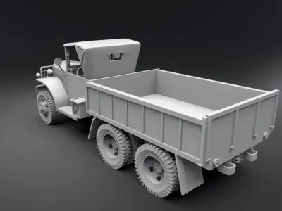 IH M5H6 Truck scale model  3D print model