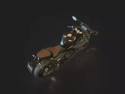 Base model Benelli Tornado 500 2024 3D model