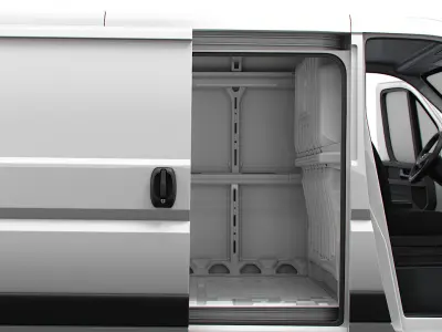 RAM Promaster e Van L2H1 HQ Interior 2025 3D model