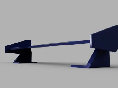 Spoiler Rc Car  Free low-poly 3D model