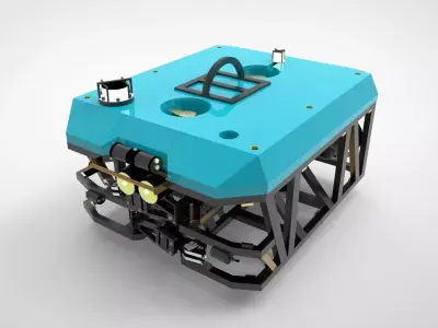 Submersible Remotely Operated Vehicle 3D model
