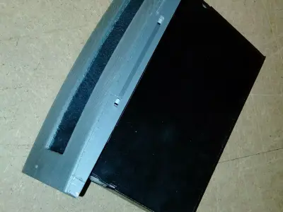 Peugeot 407 shelf instead of the stock radio 3D print model
