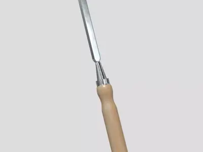 CC0 - Chisel Free low-poly 3D model