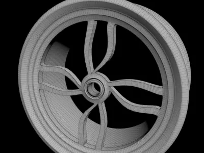 rim wheel Free 3D model V2