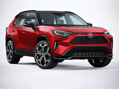 2021 Toyota RAV4 Prime 3D model
