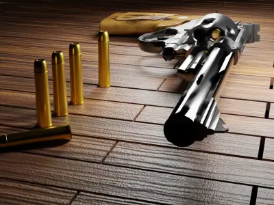 Smith and Wesson m29 3D model