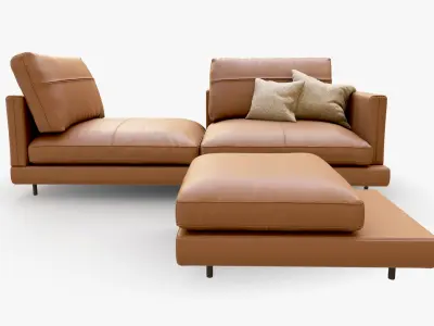 Sofa Constructor Lounge set 3D model
