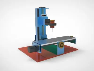 CNC Turning Machine  3D model
