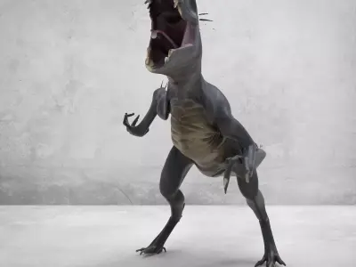 Dinosaur 3D model 11