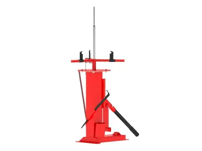 Garage Motorcycle And Mini Tyre Changer 3D model