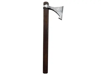 Ax Medieval  Low-poly 3D model purchase