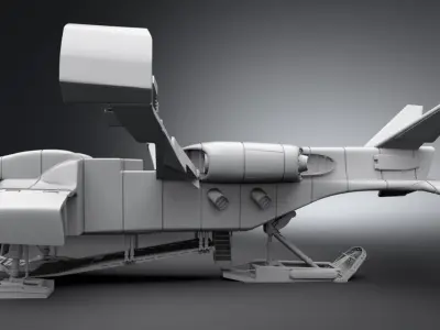 UD4L Cheyenne Scale model 3D print model
