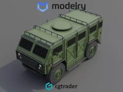 Military JLTV 3D model
