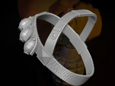 Baldolier V1 3D printable file for Action Figures  3D print model