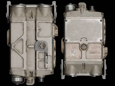 Laser Rangefinder - StormSLX Low-poly 3D model