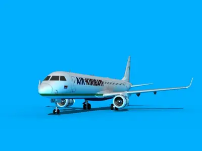 Embraer Emb-190 Air Kiribati 3D model