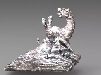 Dragon Holder stand 3  3D model