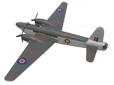 vickers wellington mk VIa 3D model